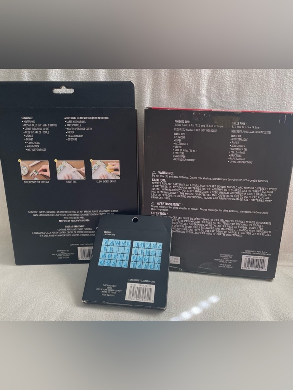 NIB Makers Market Craft Bundle - DIY Craft Kit & Mosaic Kit - Picture 2 of 10